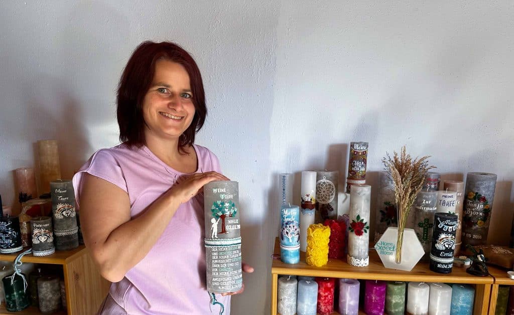 Tanjas Wachunikate, handgemachte Kerzen zu jedem Anlass
