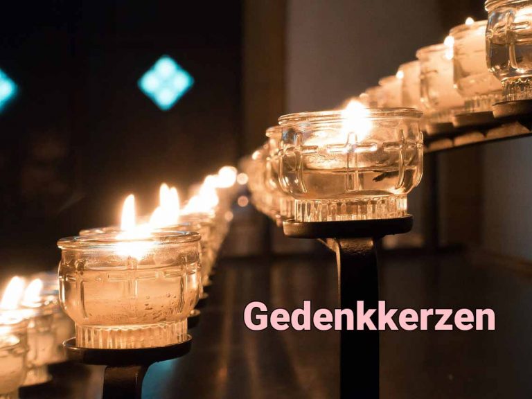Titelbild Gedenkkerzen